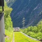 Přečerpávací elektrárna - cesta lanovkou